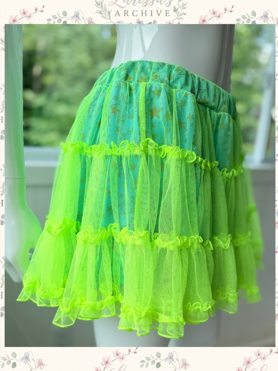 Pink Latte Pants - Pink-Latte Dance | 2019 Neon Star Tulle Streetwear Skort | Size JP S | Fits XS